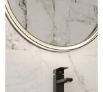 Зеркало Teymi Lina Romantic Black D60 LED подсветка, сенсор, антипар