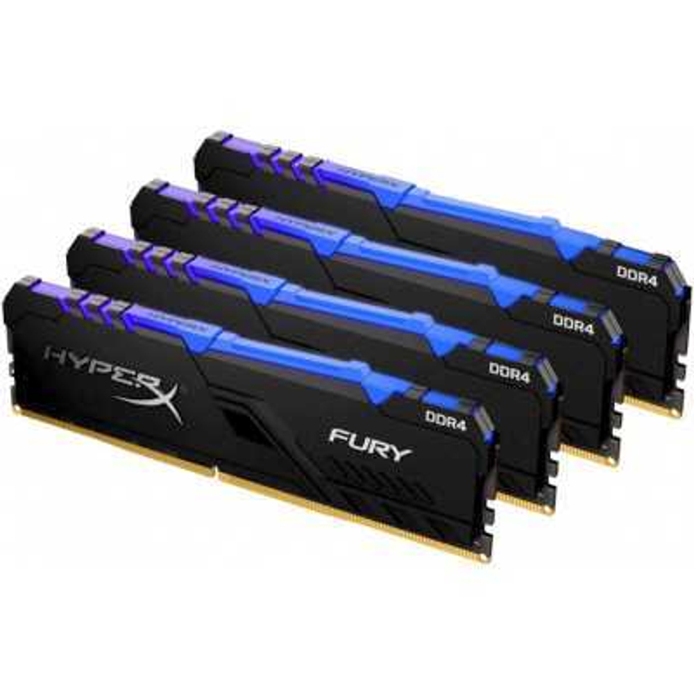 Оперативная память Kingston HyperX Fury RGB HX436C18FB3AK4/128