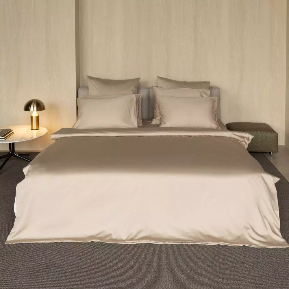 Постельное белье 2 спальное Mollen песочно-бежевое