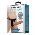 Страпон Houston (17,5*3,7 см)