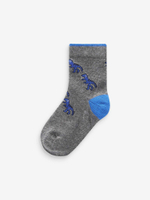 Носки хлопковые для мальчика Next 688-483, 10 шт., Серый, Синий, Зеленый