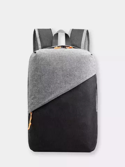 Рюкзак для ноутбука водонепроницаемый с USB grey-black