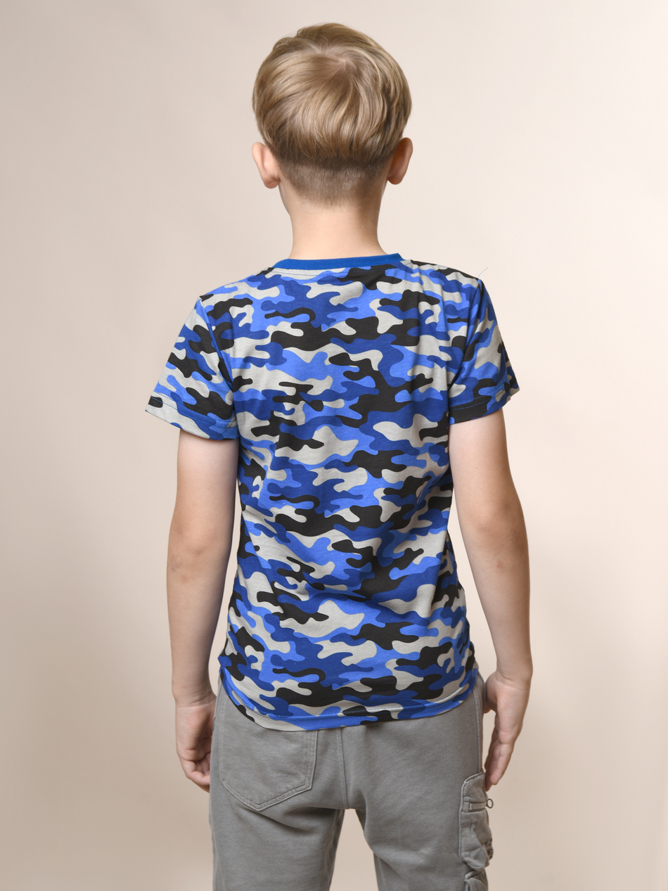 Футболка для мальчика камуфляжная