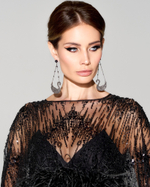 Кейп Madlen с вышивкой ручной работы