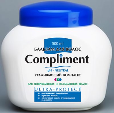 Compliment Бальзам для волос ULTRA-PROTECT защита поврежденных и ослабленных волос