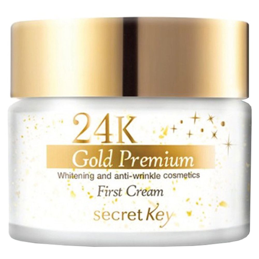 Secret Key Крем для лица питательный - 24K Gold premium first cream, 50г