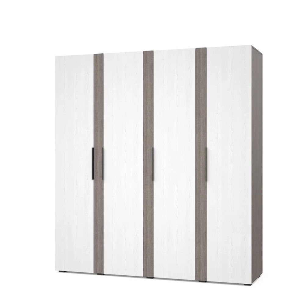 Шкаф четырехстворчатый "Пандора" П41, ЛДСП, МОДЕРИУМ, г. Ижевск (Анкор темный/Анкор светлый)