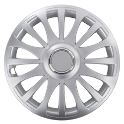 Колпаки R14 Sapphire 4шт (серебристые) ABS-пластик ARNEZI A0702033