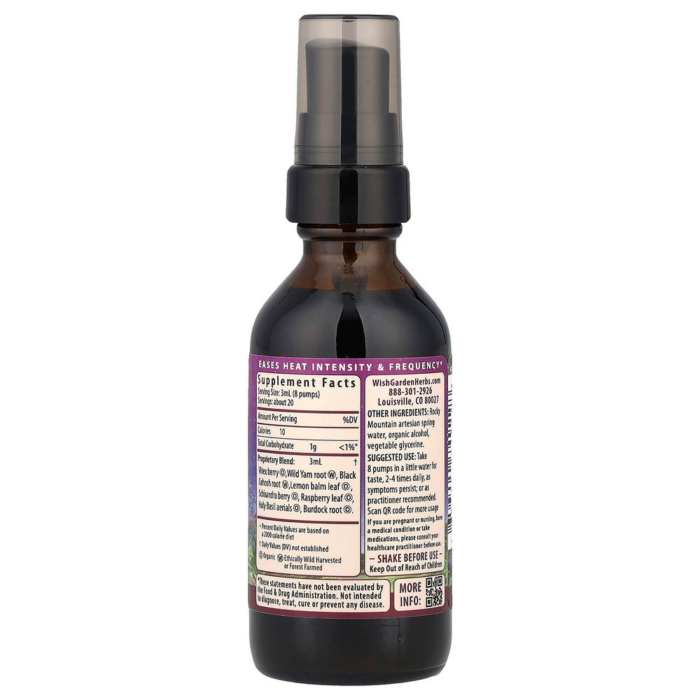 WishGarden Herbs, Hot Flash ™ Tamer, 59 мл (2 жидк. Унции)