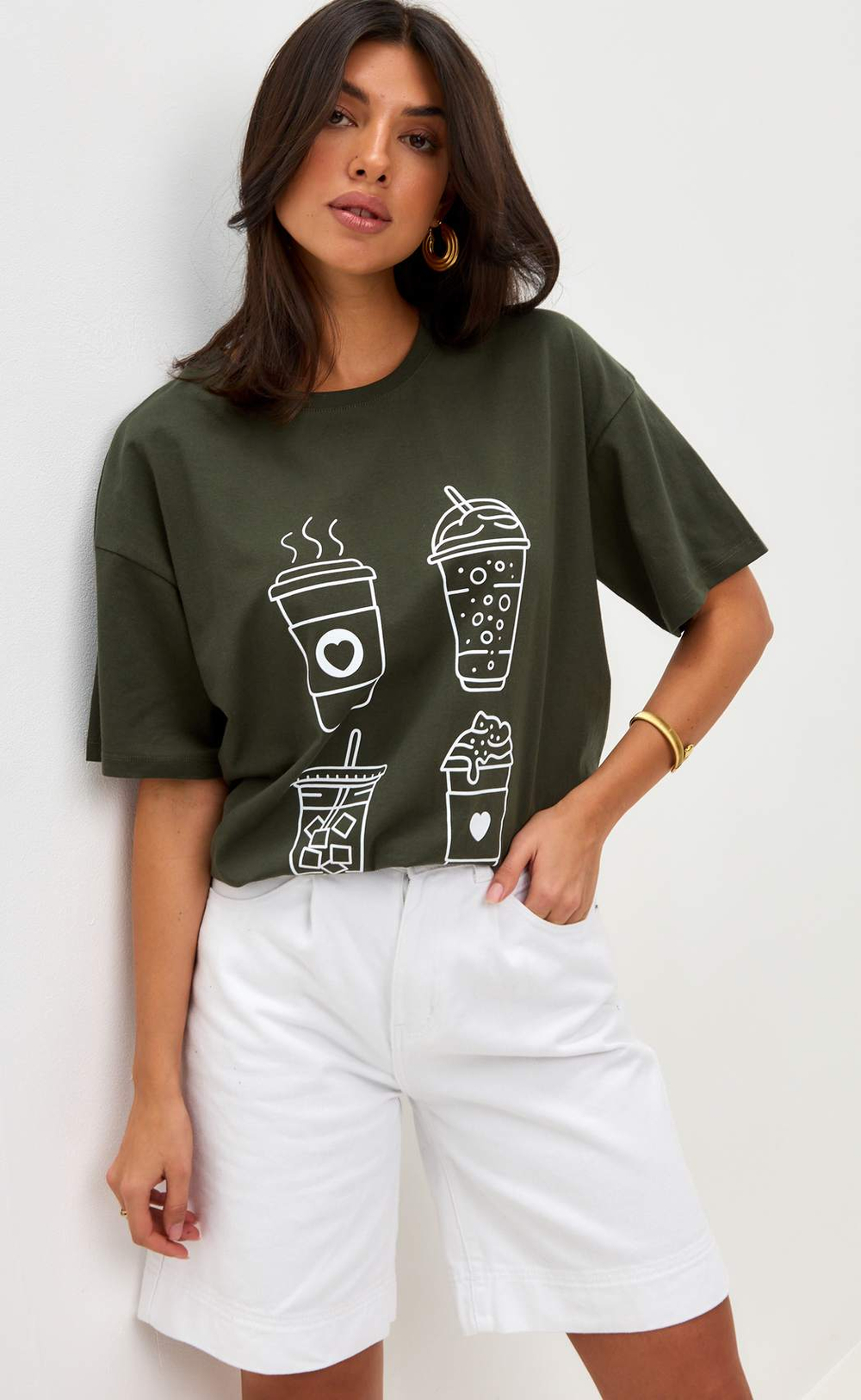 Футболка khaki (L)