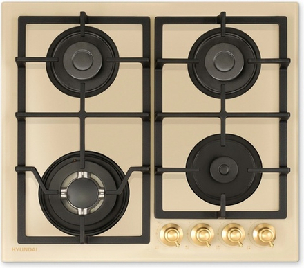 Газовая варочная панель Hyundai HHG 6436 BE
