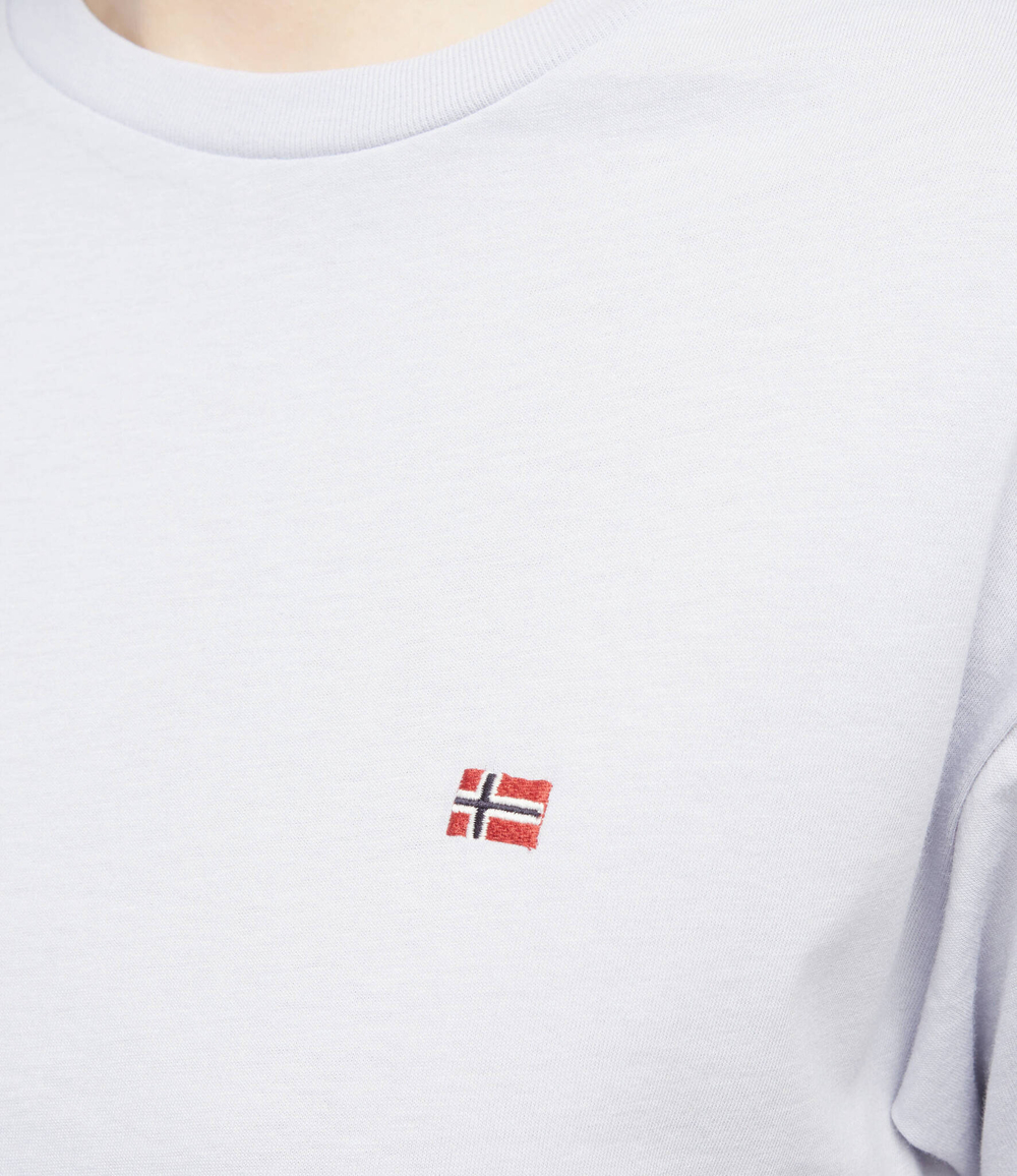 футболка salis Napapijri - лавандовый(NP0A4FSL)