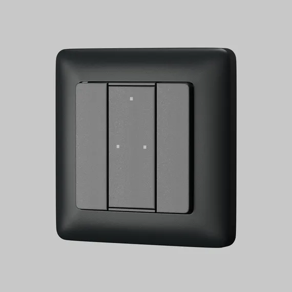 Кнопочная настенная панель 2-ух клавишная DALI Lighting control 721043