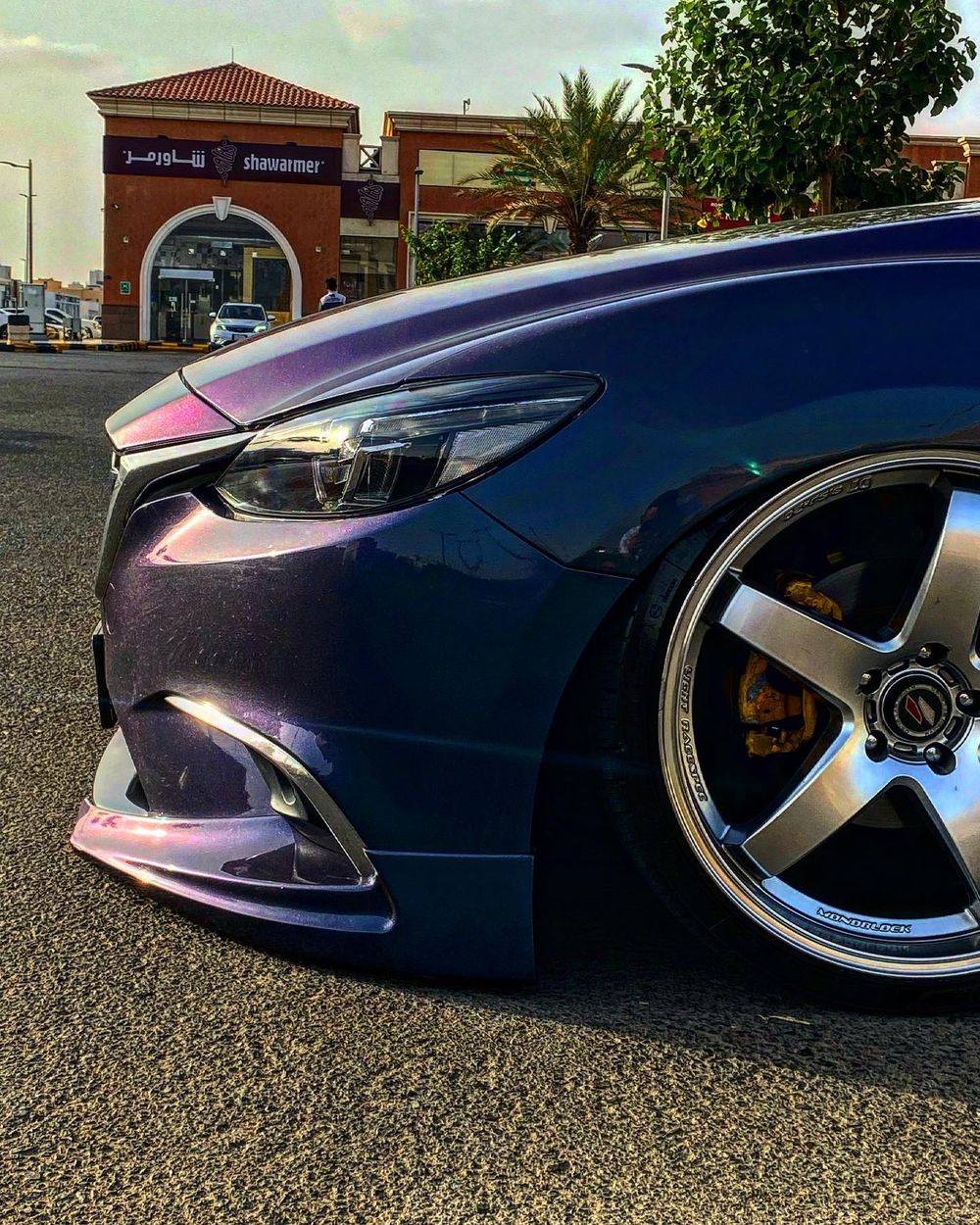 Клыки + вставка между клыками Mazda 6 GJ (2015–18)