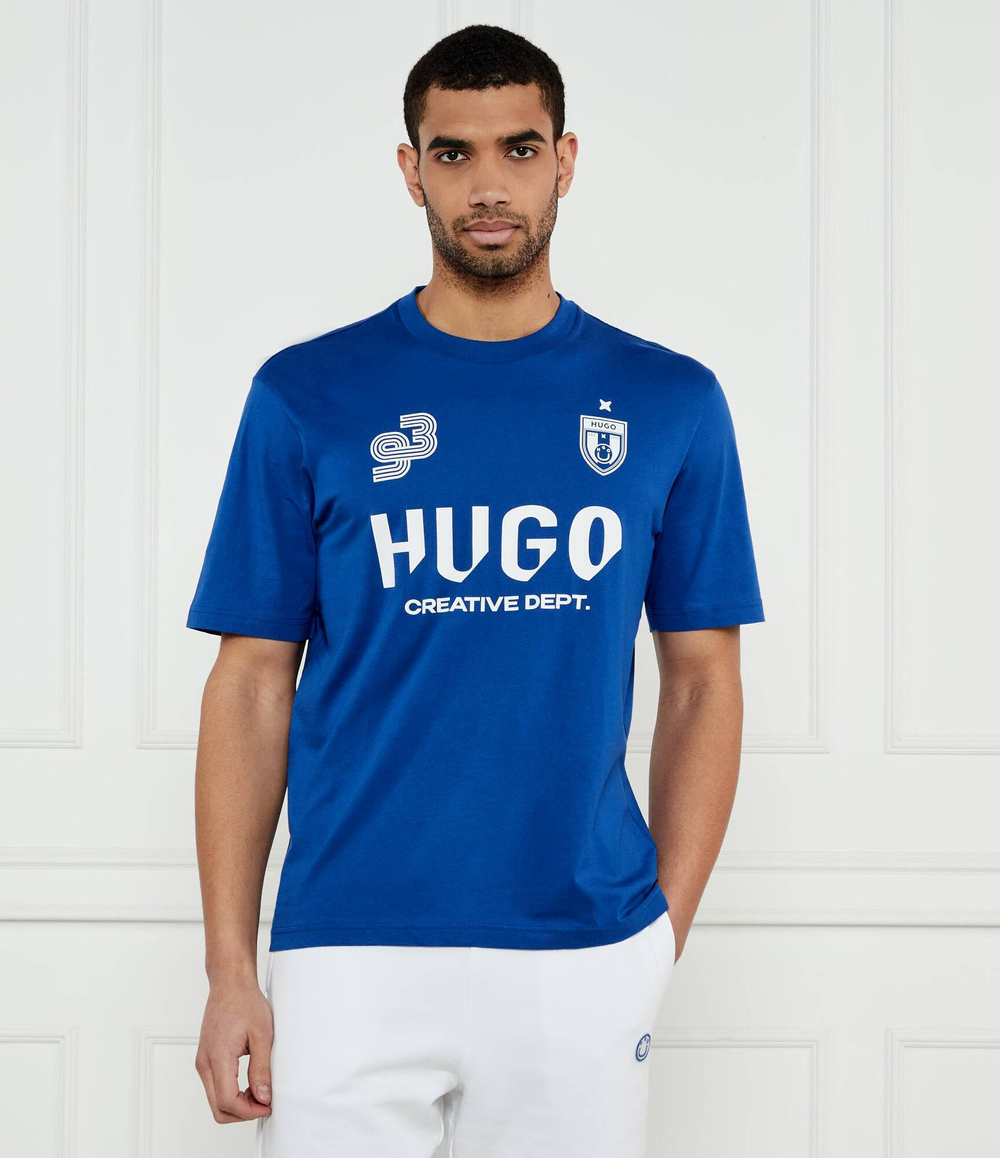 Футболка Nebulop Hugo Blue - голубой(50541252)