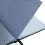 Smythson Блокнот Portobello Notebook in Panama, Black (бежевый)