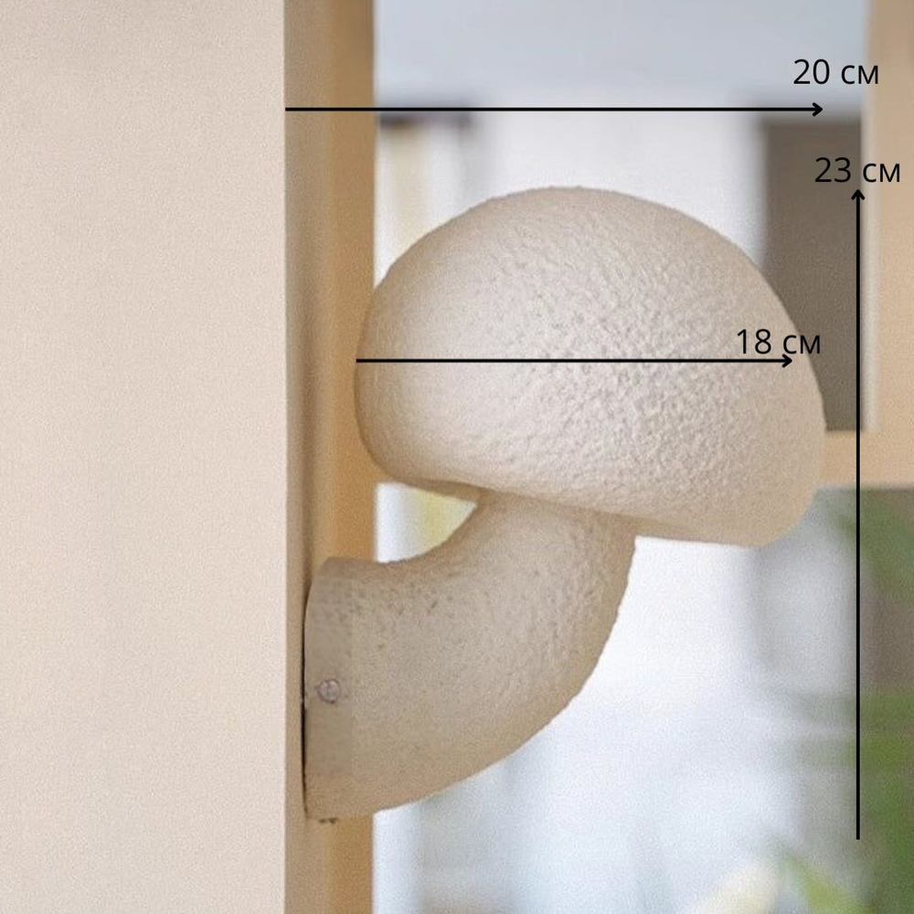 Настенный светильник грибочек 🤍