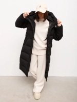 Куртка зимняя длинная с капюшоном