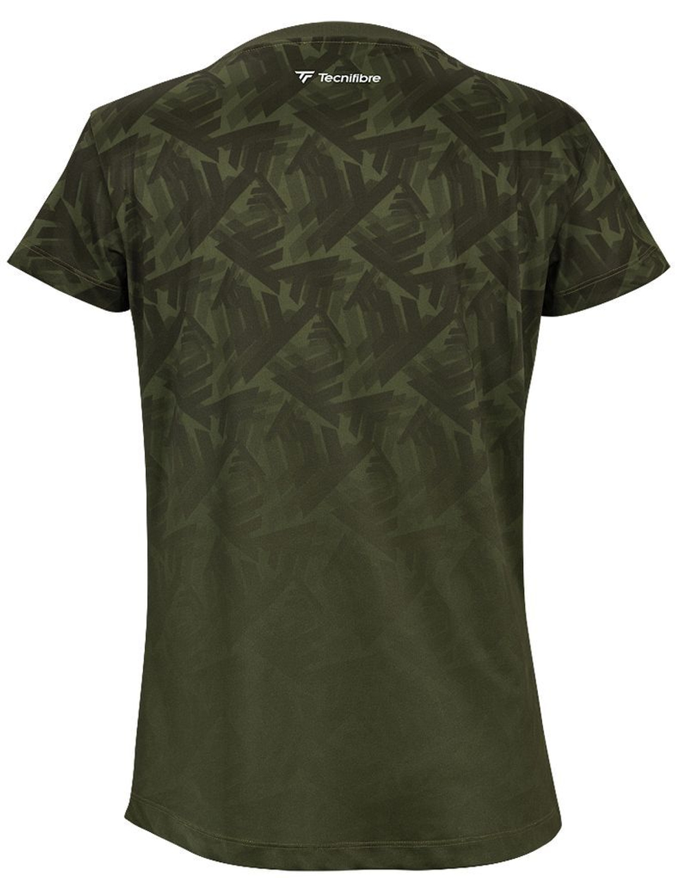 Женская теннисная футболка Tecnifibre X-Loop Tee - зеленый