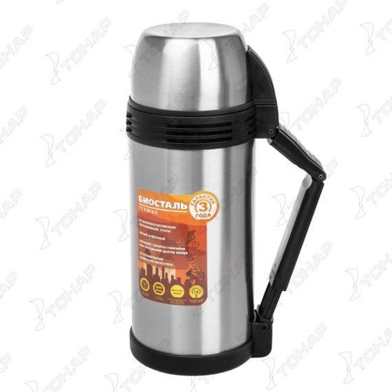 Термос &#39;BIOSTAL-СПОРТ&#39; универсальный с ручкой, 1,5л. (NGP-1500P) Biostal