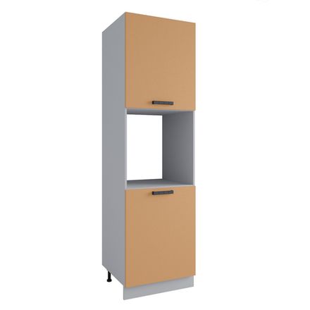 Кухня Модуль ПН 600 М (с нишей) Ройс Горчица Скин