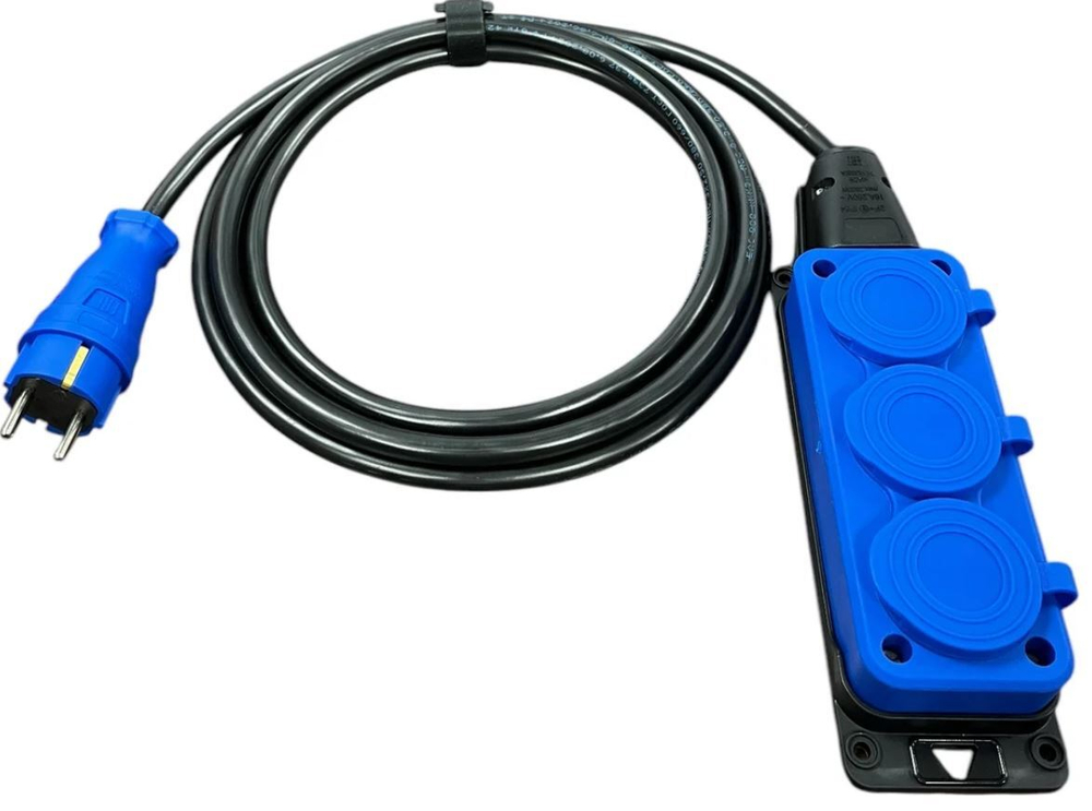 Удлинитель силовой iTOK i-CONNECT-COLOR-SUR-PVS-215-3-54-50-BLUE
