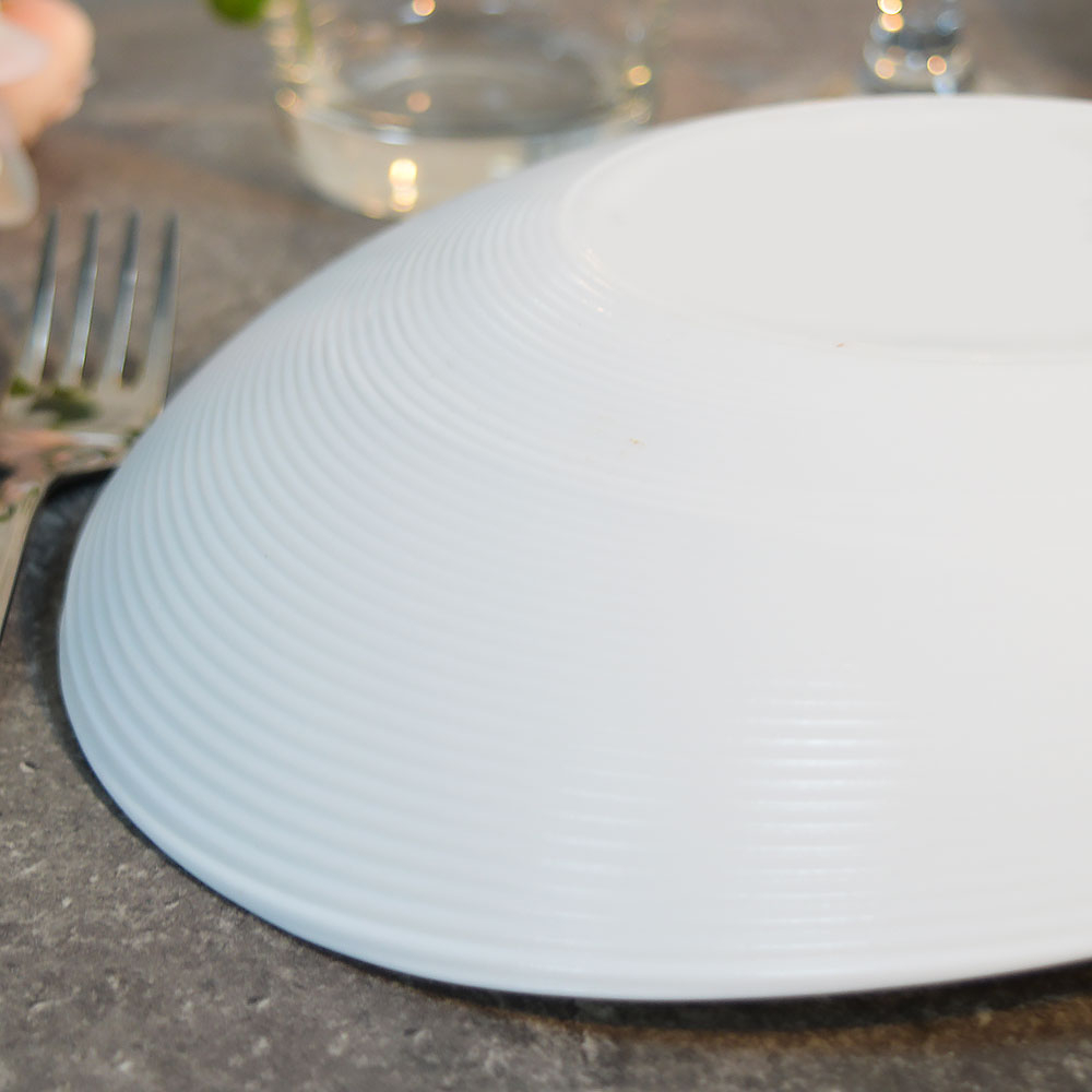 Тарелка закусочная 23см Атлантис, опаловое стекло, MILLIMI