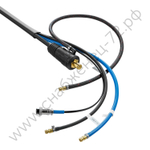 Горелка TIG TP 20 (ОКС 35-50, б/р, 2PIN) 8м водяное охлаждение TBW2002-08