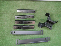 Накладка порога правая Nissan X-Trail T32 (2013-2022) Slim Line Silve