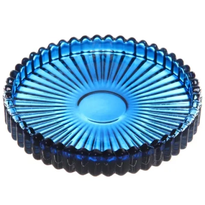 Подсвечник «Романтика» 10*1,5 см, Сапфир