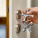 Ключ для шкафов TwinKey® 92 мм Knipex 00 11 01