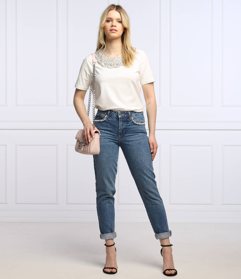 блузка Liu Jo - кремовый(CA2096 J6401)