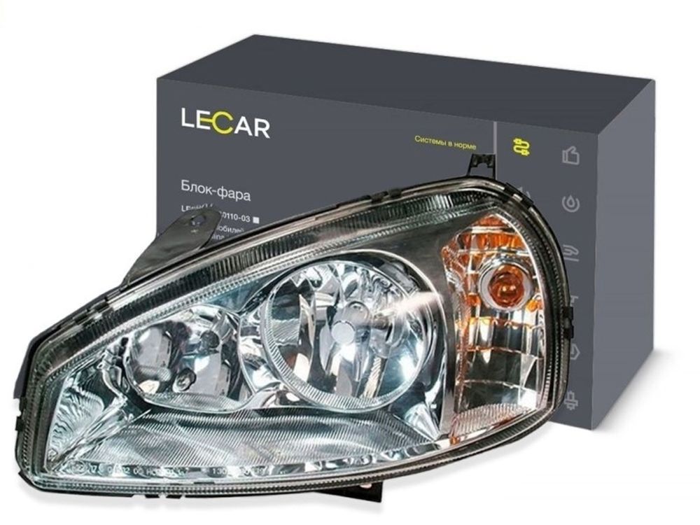 Фара /1118/ левая (LECAR)