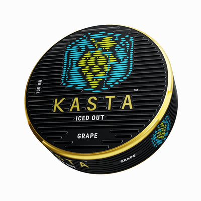 KASTA ICED OUT GRAPE (105 МГ) - ВИНОГРАД