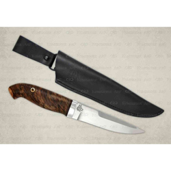 Нож АиР Хаски 95х18 орех