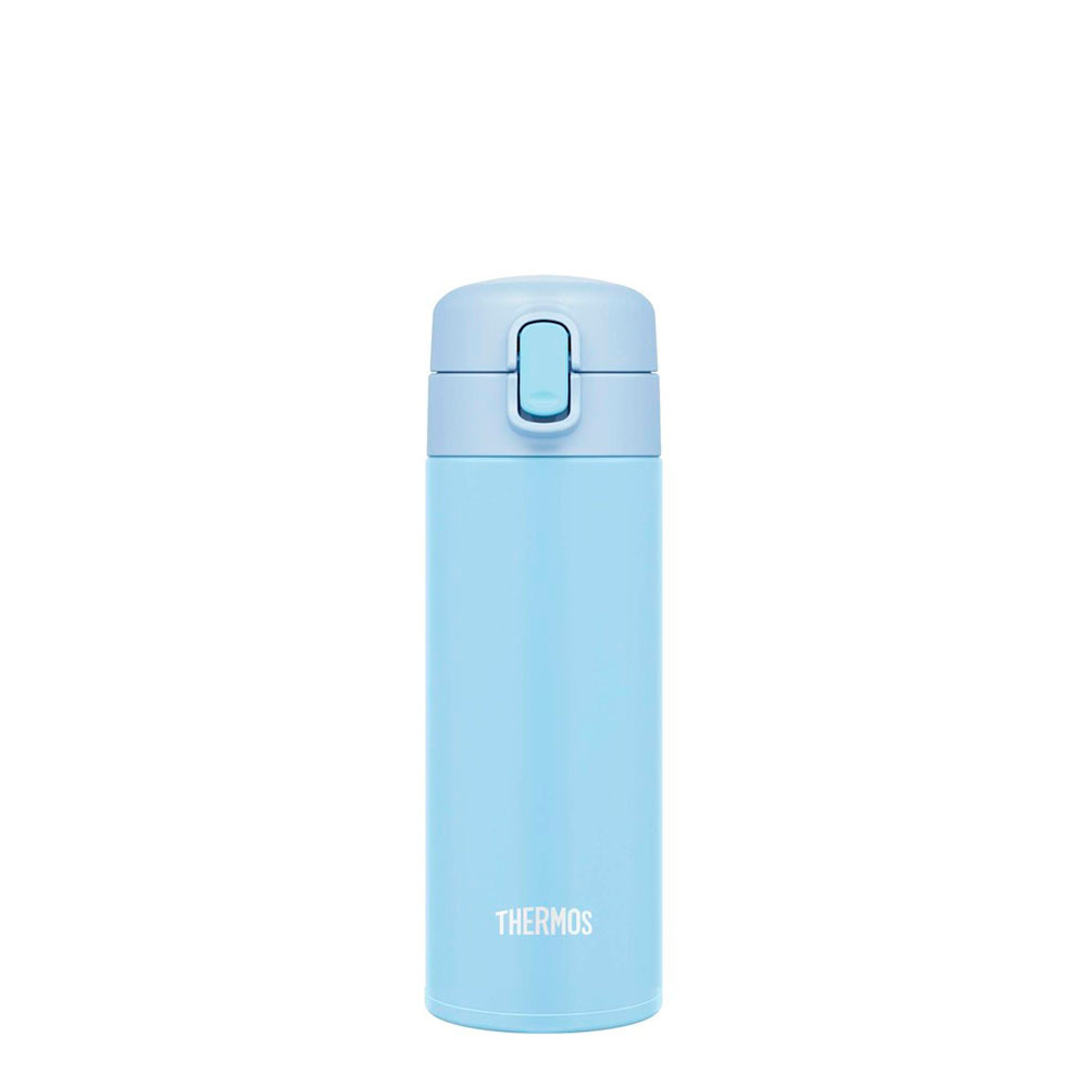 Термокружка Thermos FJM-350 LB (0,35 литра) с трубочкой, голубая