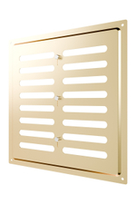 Решетка вентиляционная MER регулируемая 250х250 окраш.сталь Gold ERA