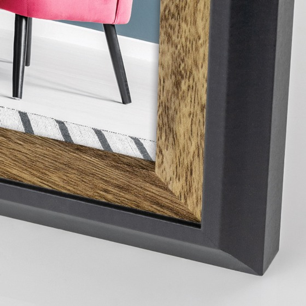 ZEP EG423L Enna Black 20x30 мдф (черная) ф/рамка