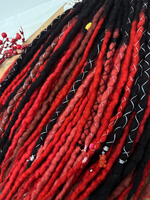 СКИДКА Фактурные войлочные дреды