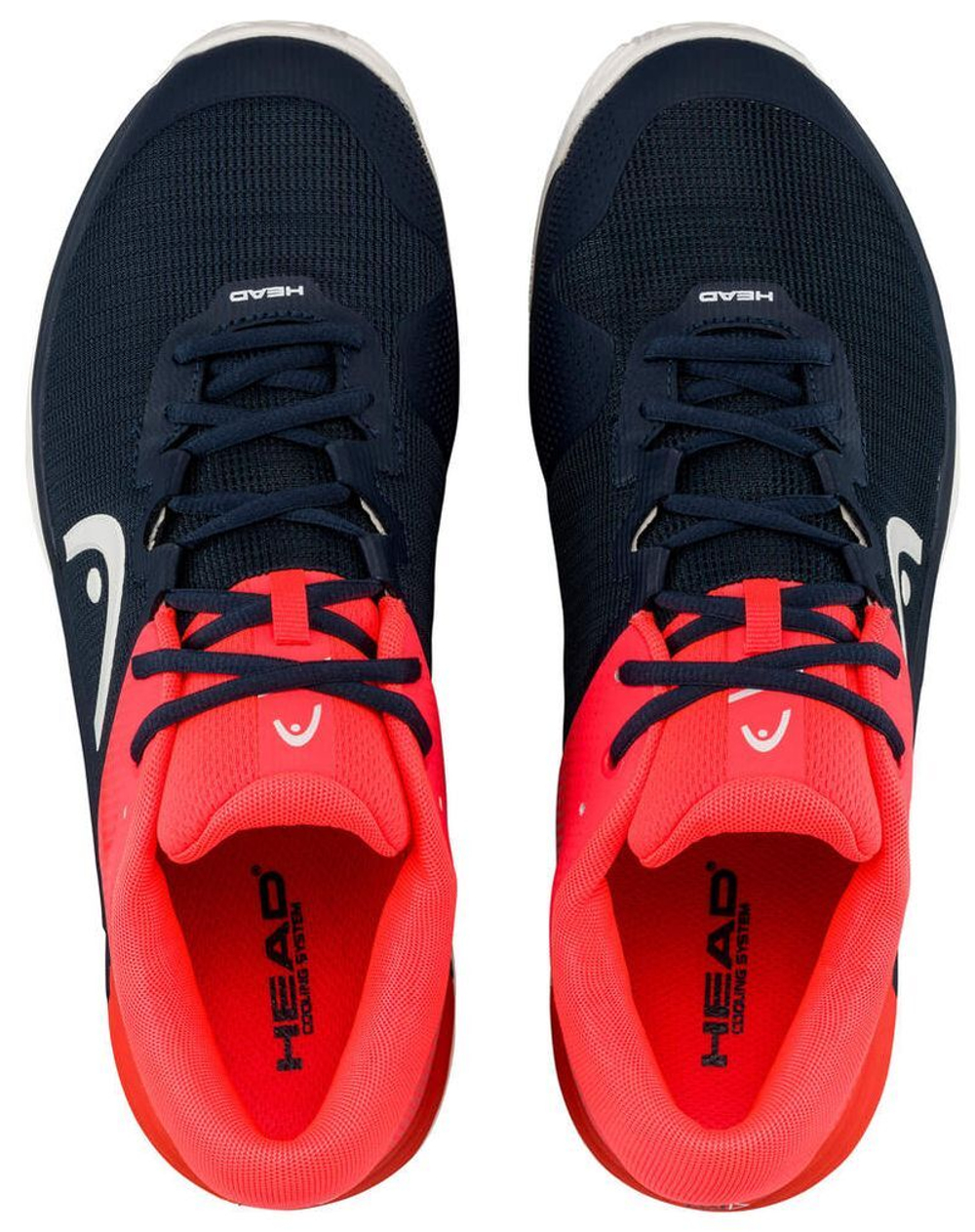 Мужские кроссовки теннисные Head Revolt Evo 2.0 Clay - blueberry/fiery coral