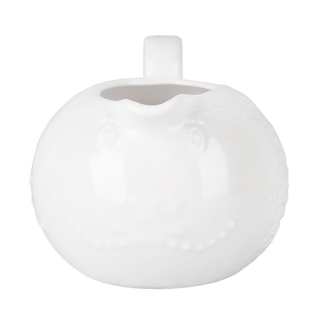 Молочник " " 10,5х8х7,5см v=200мл (min4) (фарфор) (транспортная упаковка)