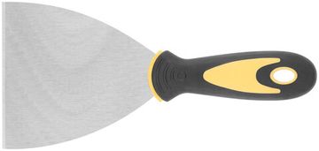 Шпатель, нерж.сталь, прорезиненная ручка  4" (100 мм)