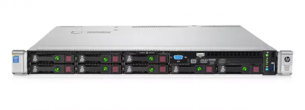 Сервер HPE DL360 Gen10 P56955-B21 (1xXeon4208(8C-2.1G)/ 1x32GB 2R/ 8 SFF BC/ MR416i-a/ 4x1GbE/ 1x800Wp/3yw)