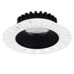 Светильник встраиваемый CRATER,  10W,  923Lm,  4000K,  D126хH40мм,  IP44,  черный