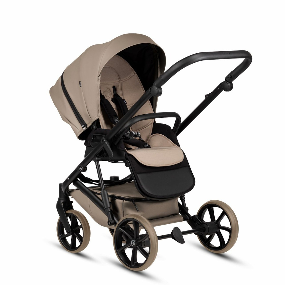 Tutis Коляска 2 в 1 VIVA 6+ Leather Cappuccino