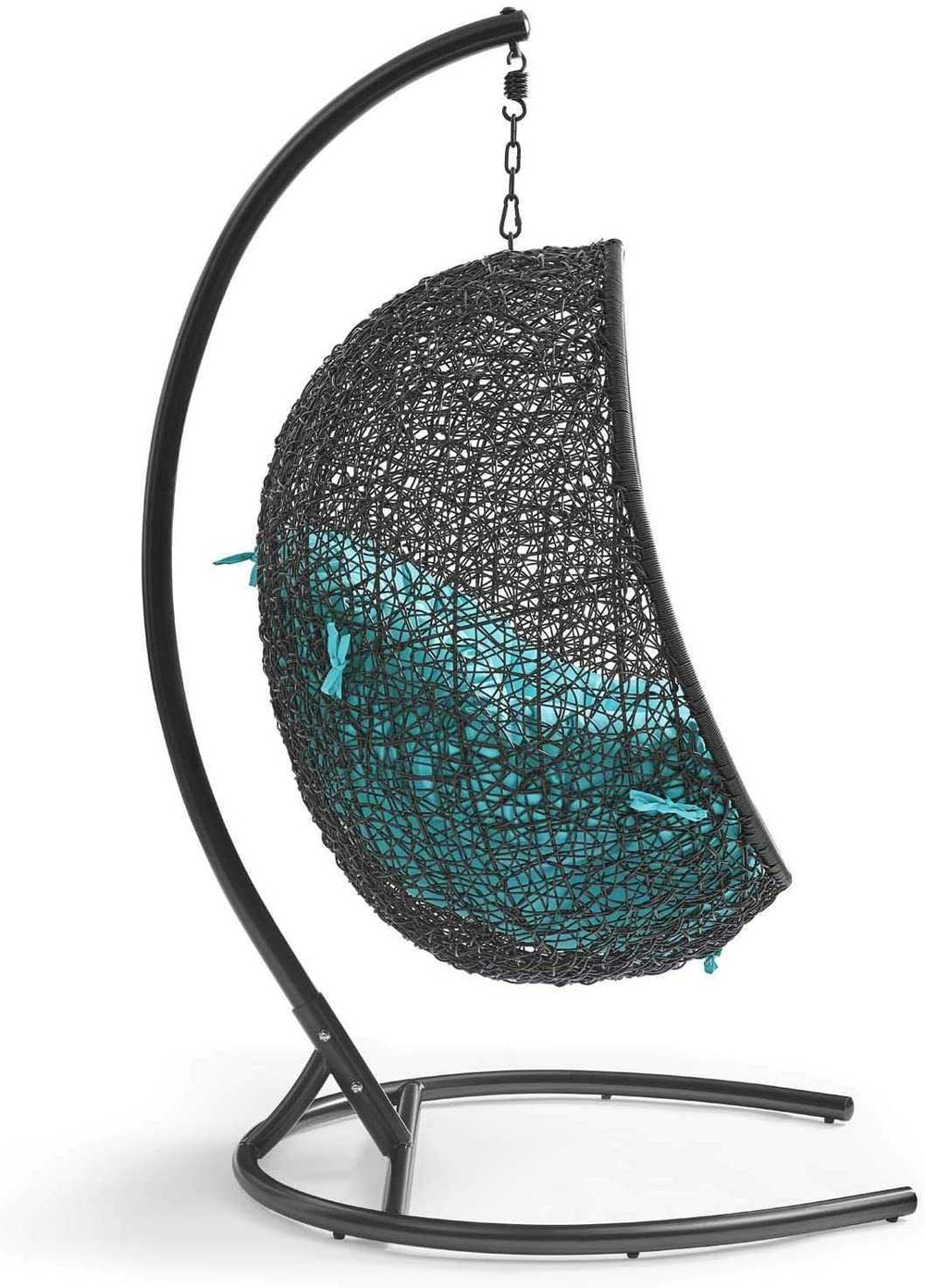 Подвесное кресло-кокон encase wicker