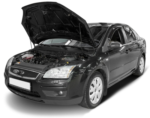 Газовые упоры капота АвтоУпор для Ford Focus II 2005-2008, 2 шт., UFDFOC012