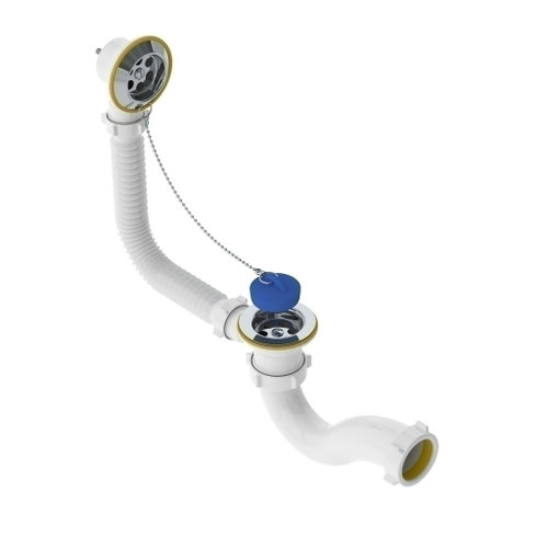 Обвязка на ванну 1 1/2 с вып и переливом V110-АК-ЛМ САНДЕСАНТ