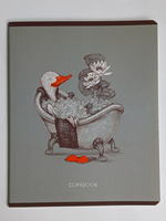 Тетради 48 листа А5+. "Сарказм", общая, клетка. Формат А5+ (163*203 мм). Арт.120014. С полями. Комплект 5 шт.