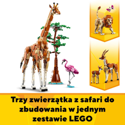LEGO Creator — Дикие животные сафари 3 в 1 31150 / артикул   31150  / GTIN 5702017585109